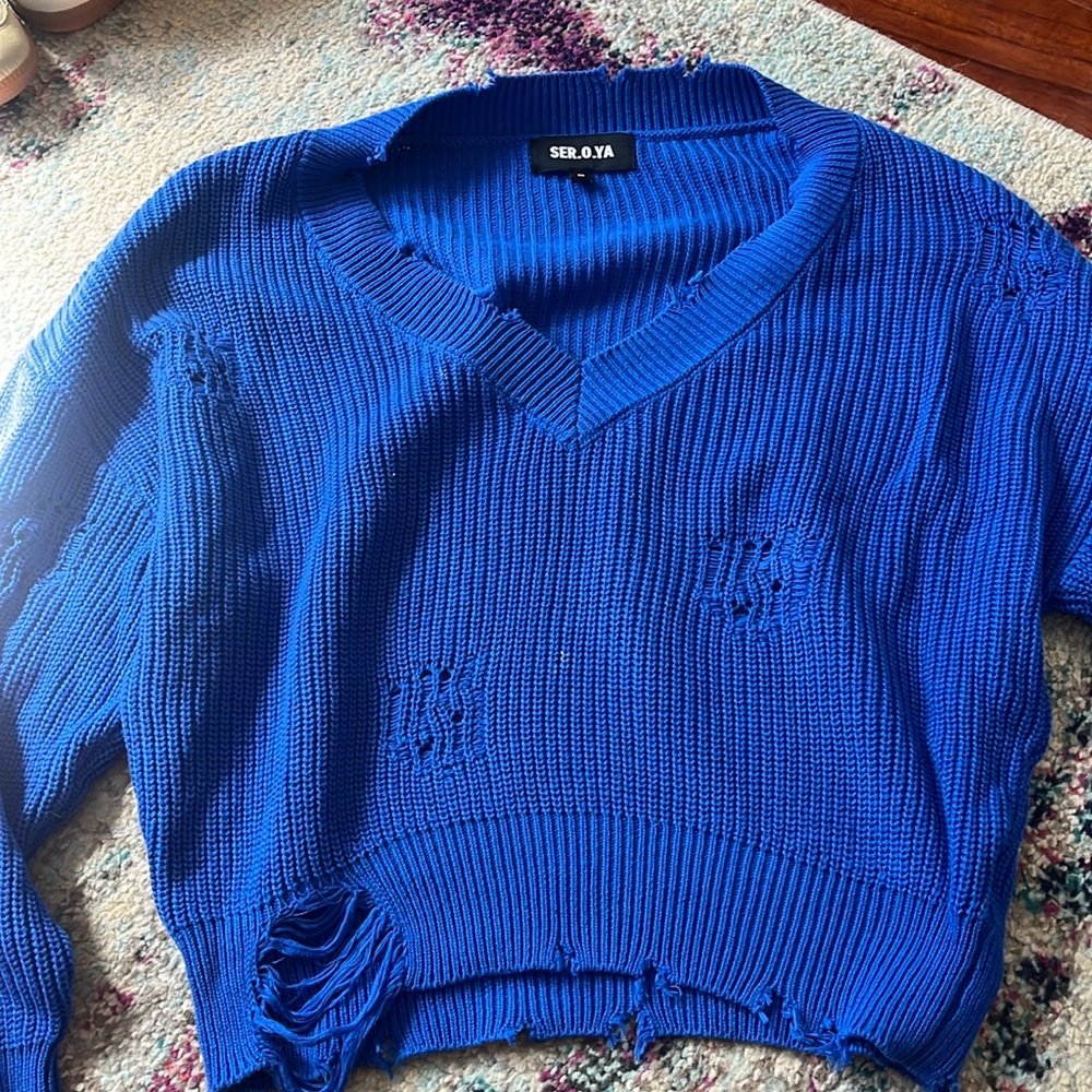 SER.O.YA cut cardigan